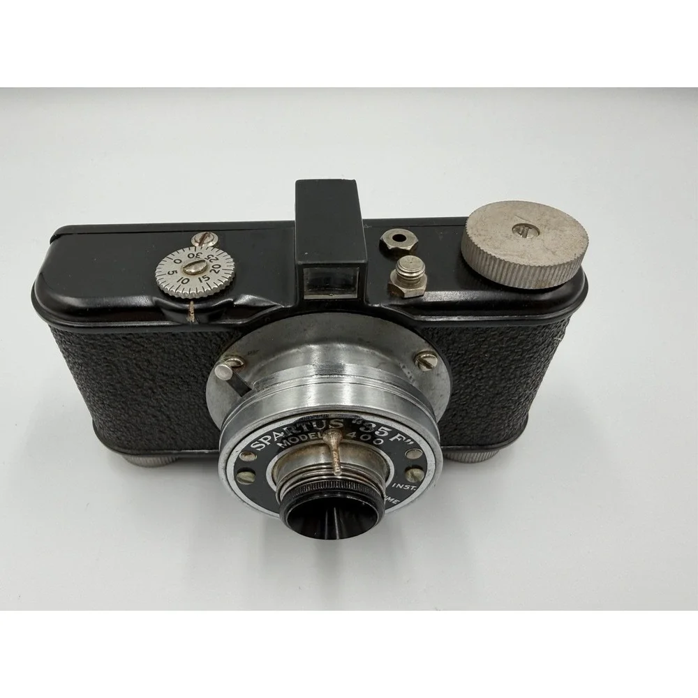 Vintage Spartus Model 400 35F Camera Made in USA Untested